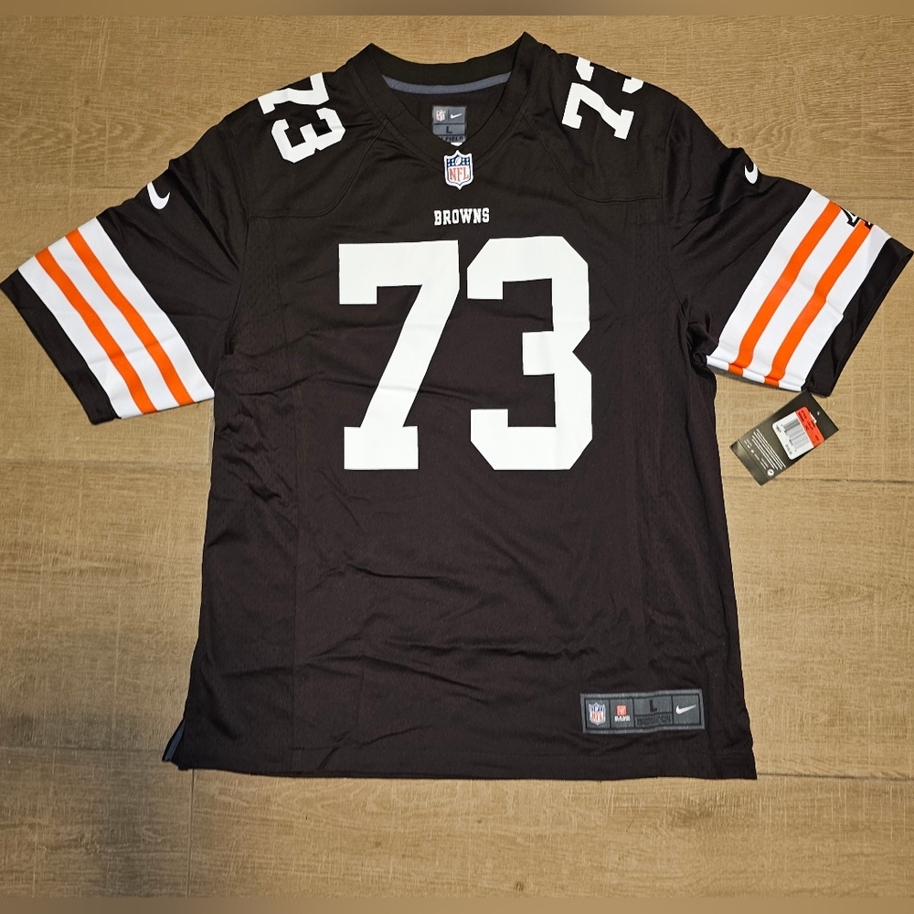 Cleveland Browns Joe Thomas 73 On Field Jersey